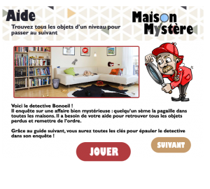 Jeu énigmes mobile