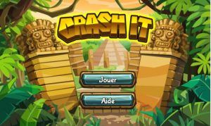 Accueil du jeu sans téléchargement Crash It